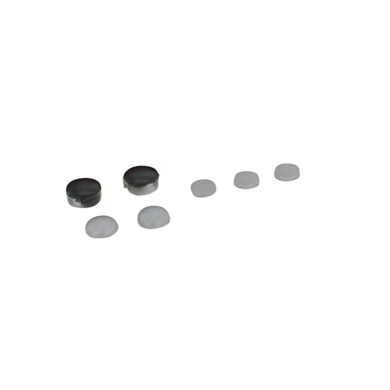 Replacement screw & hinge cover set for Nintendo Gameboy Advance SP - black | ZedLabz - 1