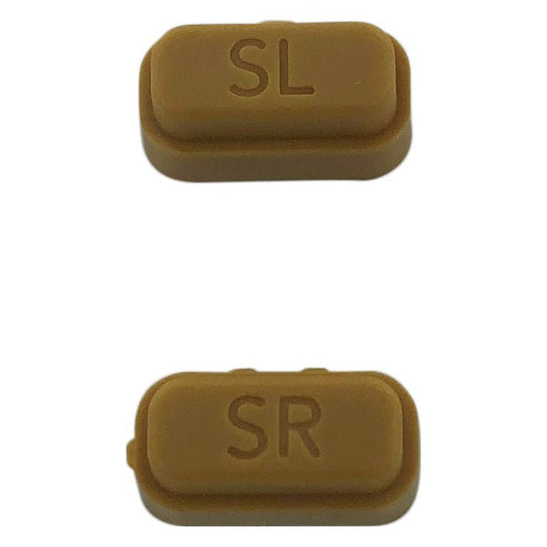 Replacement SL & SR Buttons For Nintendo Switch Joy-cons - Brown | ZedLabz