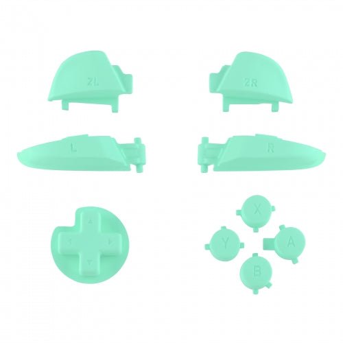 Replacement Soft Touch Button Set For Nintendo Switch Pro Controller - Light Green | ZedLabz