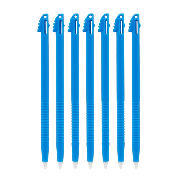 Replacement Stylus For Nintendo 3DS XL - 7 Pack Blue | ZedLabz