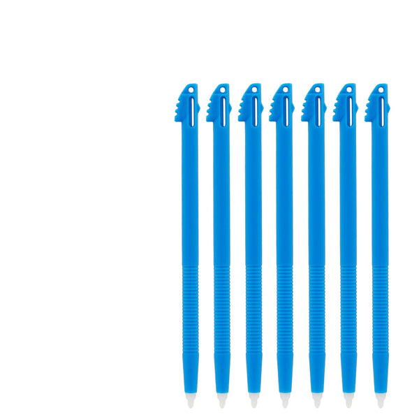 Replacement Stylus For Nintendo 3DS XL - 7 Pack Blue | ZedLabz