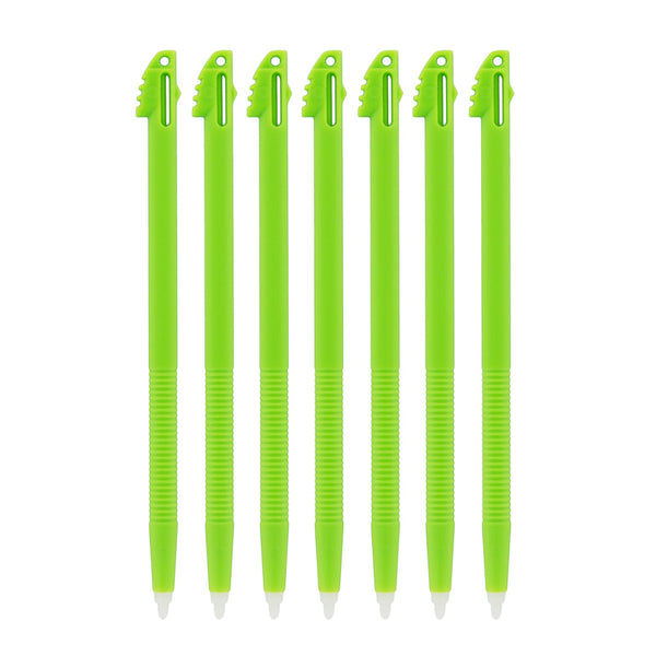 Replacement Stylus For Nintendo 3DS XL - 7 Pack Green | ZedLabz