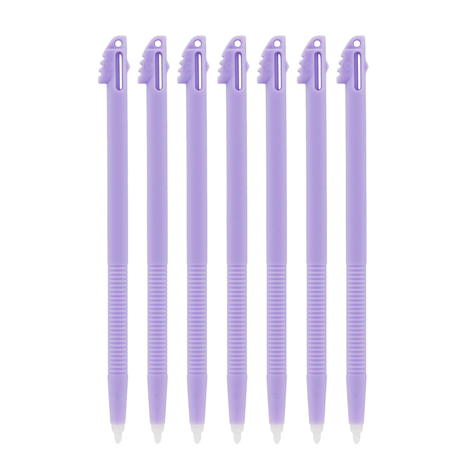 Replacement Stylus For Nintendo 3DS XL - 7 Pack Purple | ZedLabz - 1