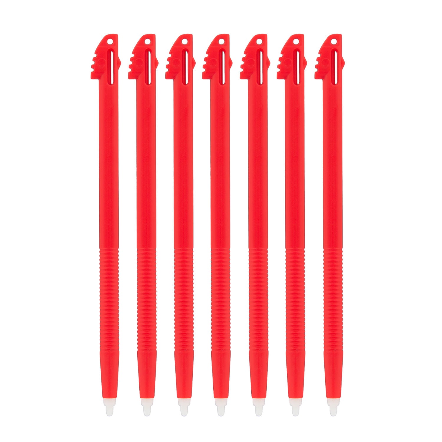 Replacement Stylus For Nintendo 3DS XL - 7 Pack Red | ZedLabz - 3