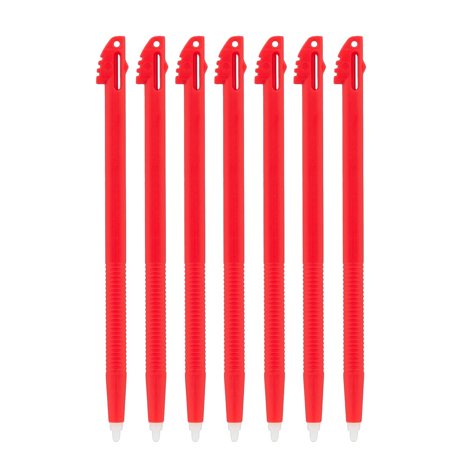 Replacement Stylus For Nintendo 3DS XL - 7 Pack Red | ZedLabz - 1