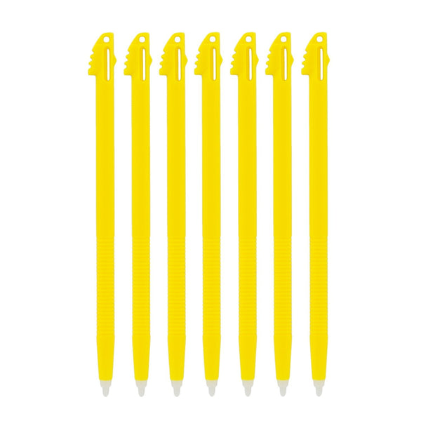 Replacement Stylus For Nintendo 3DS XL - 7 Pack Yellow | ZedLabz