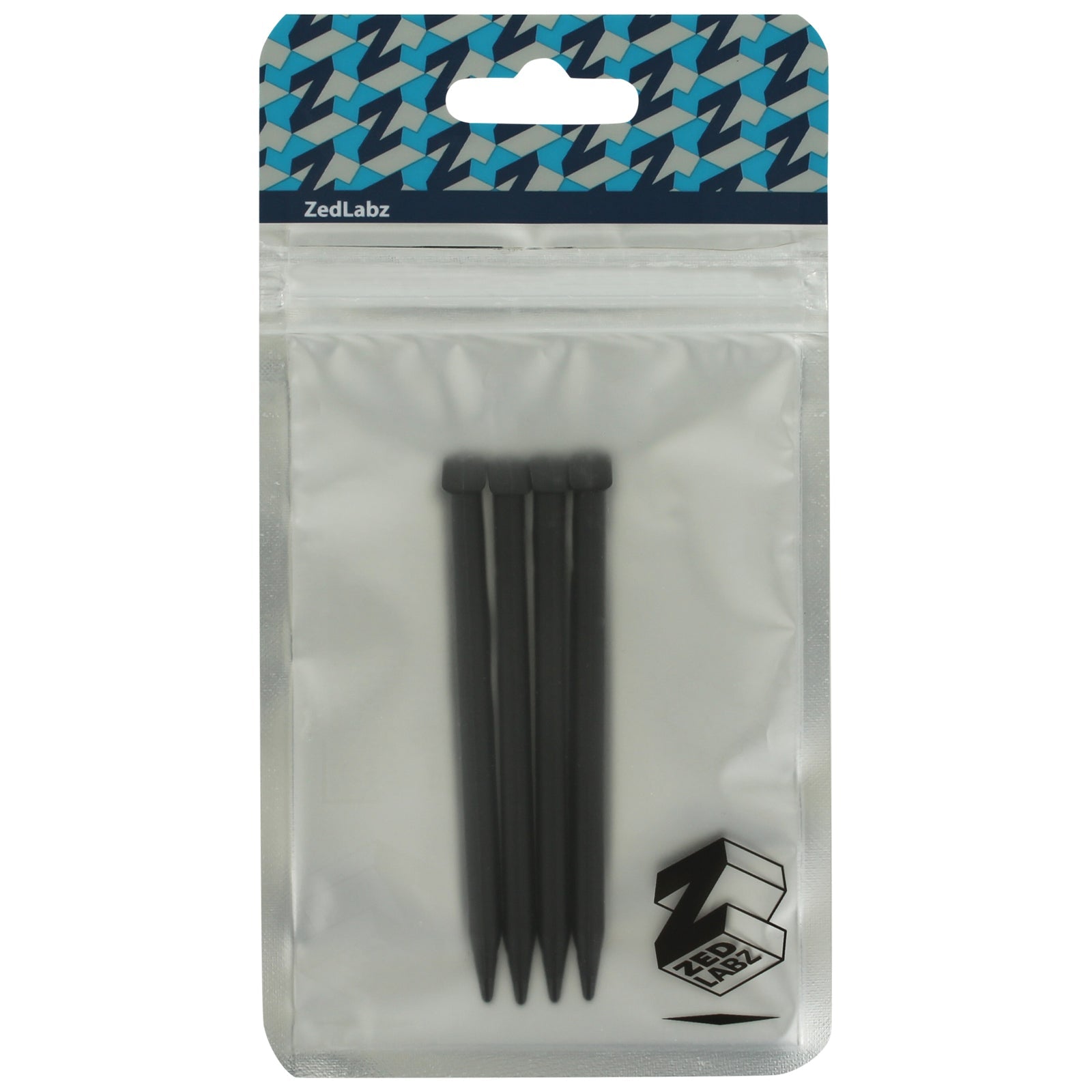 Stylus for Nintendo New 3DS XL - 4 pack Black | ZedLabz