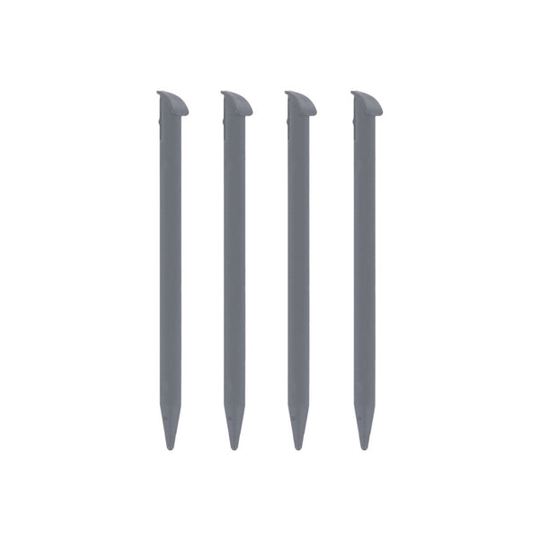 Replacement Stylus Pen For 2015 Nintendo New 3DS XL - 4 Pack Snes style Grey | ZedLabz
