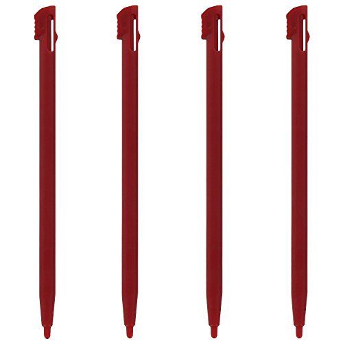 Replacement Stylus Pen For Nintendo 2DS - 4 Pack Red | ZedLabz - 4
