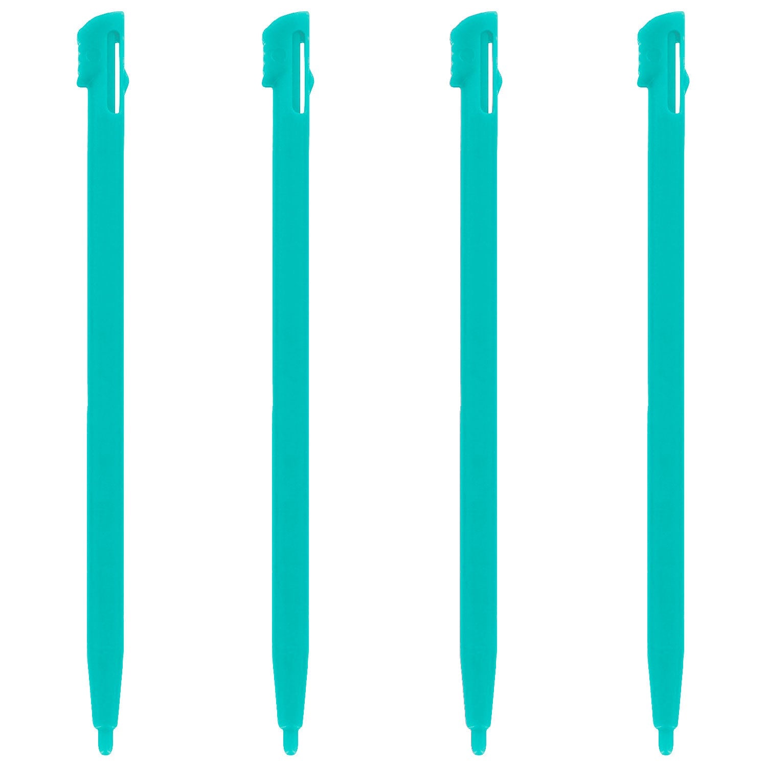 Replacement Stylus Pen For Nintendo 2DS - 4 Pack Sea Green | ZedLabz - 1