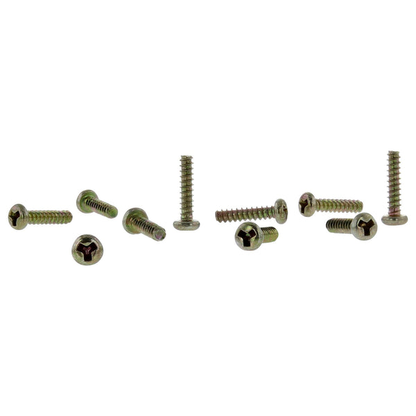 Replacement tri wing security screws for Nintendo Game boy, Color & Advance Y head (DMG, GBC, GBA) - 10 pack gold | ZedLabz