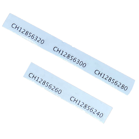 Reproduction Serial Sticker For Nintendo Game Boy Color - 5 Pack Clear [GBC CGB] | Gameduck - 1