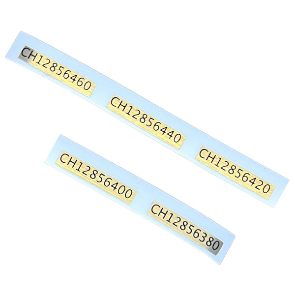 Reproduction Serial Sticker For Nintendo Game Boy Color - 5 Pack Gold [GBC CGB] | Gameduck
