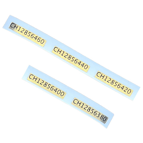 Reproduction Serial Sticker For Nintendo Game Boy Color - 5 Pack Gold [GBC CGB] | Gameduck - 1