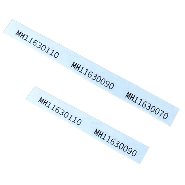 Reproduction Serial Sticker For Nintendo Game Boy Pocket - 5 Pack Clear [GBP MGB] | Gameduck