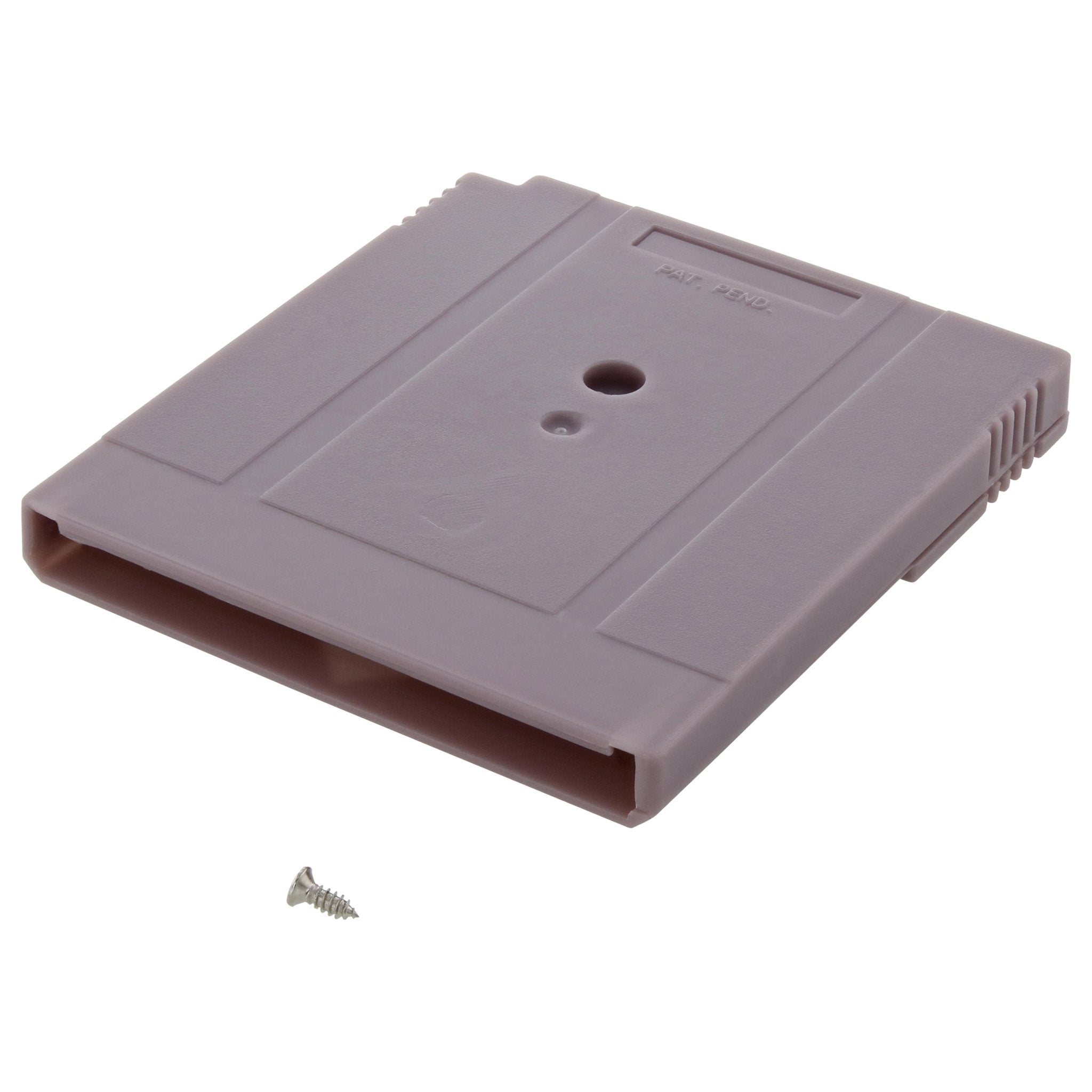 Reproduction Type A Game Boy game cartridge shell - Grey | ZedLabz