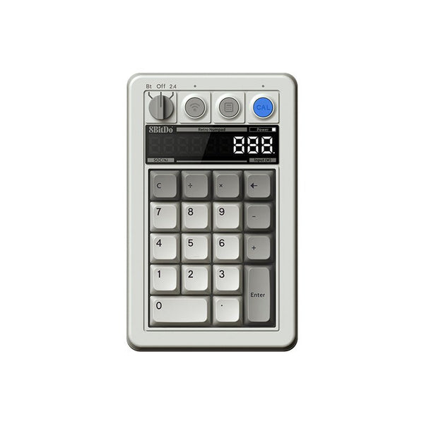Retro 18 Mechanical Numpad Bluetooth, 2.4G & wired for Windows & Android - M Edition | 8BitDo - 1
