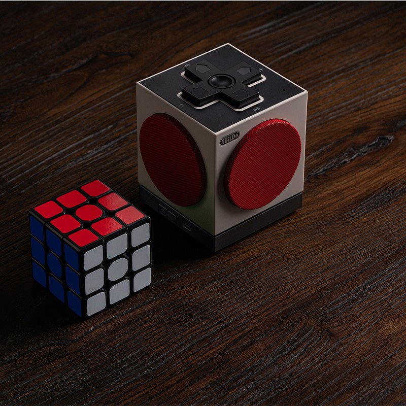 Retro Cube 2 Bluetooth speaker with charging dock - N Edition | 8BitDo
