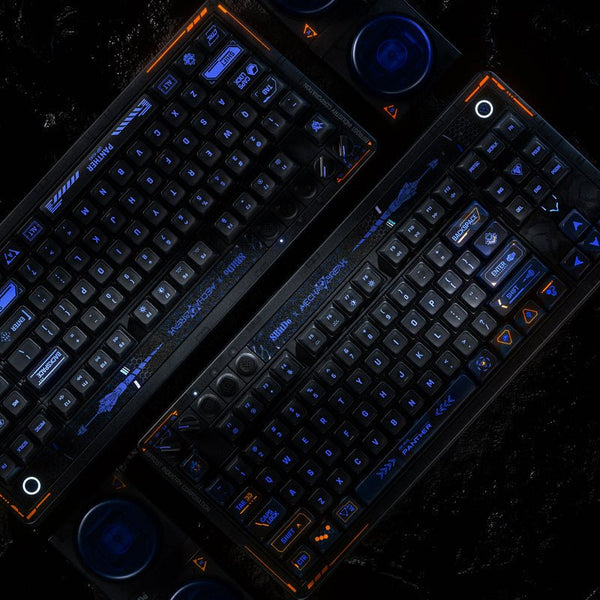 Retro Mechanical Keyboard RGB Bluetooth, 2.4G & wired for Windows & Android - US ANSI layout - Mecha BREAK Edition | 8BitDo - 2
