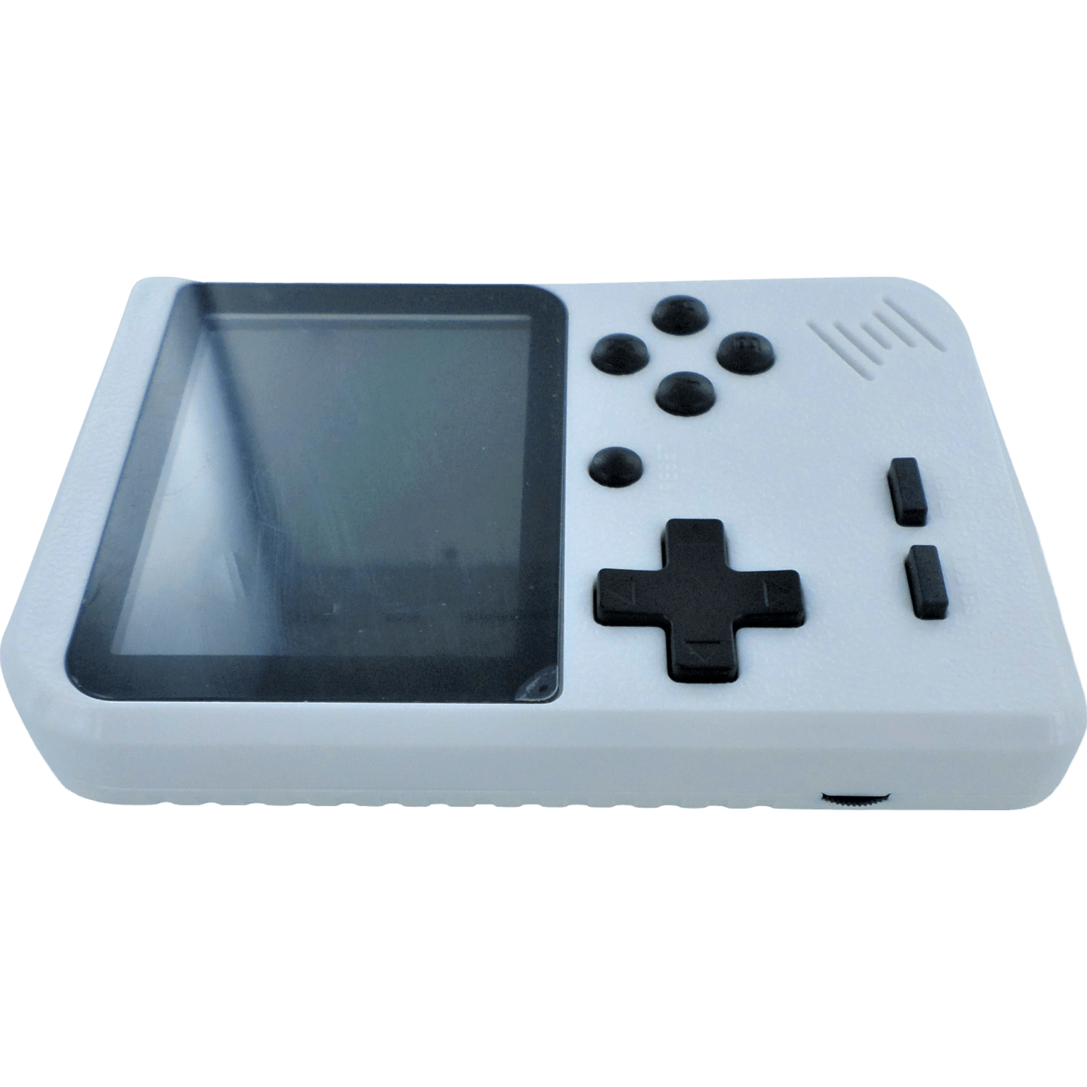 Retro Mini handheld video game console built in 777 classic games - White | ZedLabz - 4