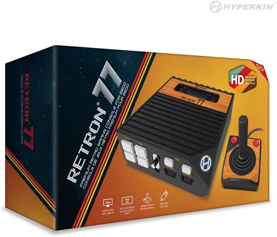 RetroN 77 HD home gaming console for Atari 2600 games - Black | Hyperkin - 3