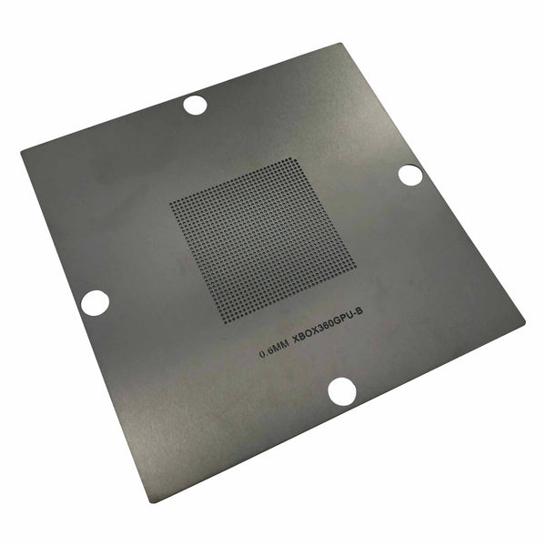 Rework reballing stencil for Xbox 360 Slim template BGA XCGPU X818337 0.6mm | ZedLabz