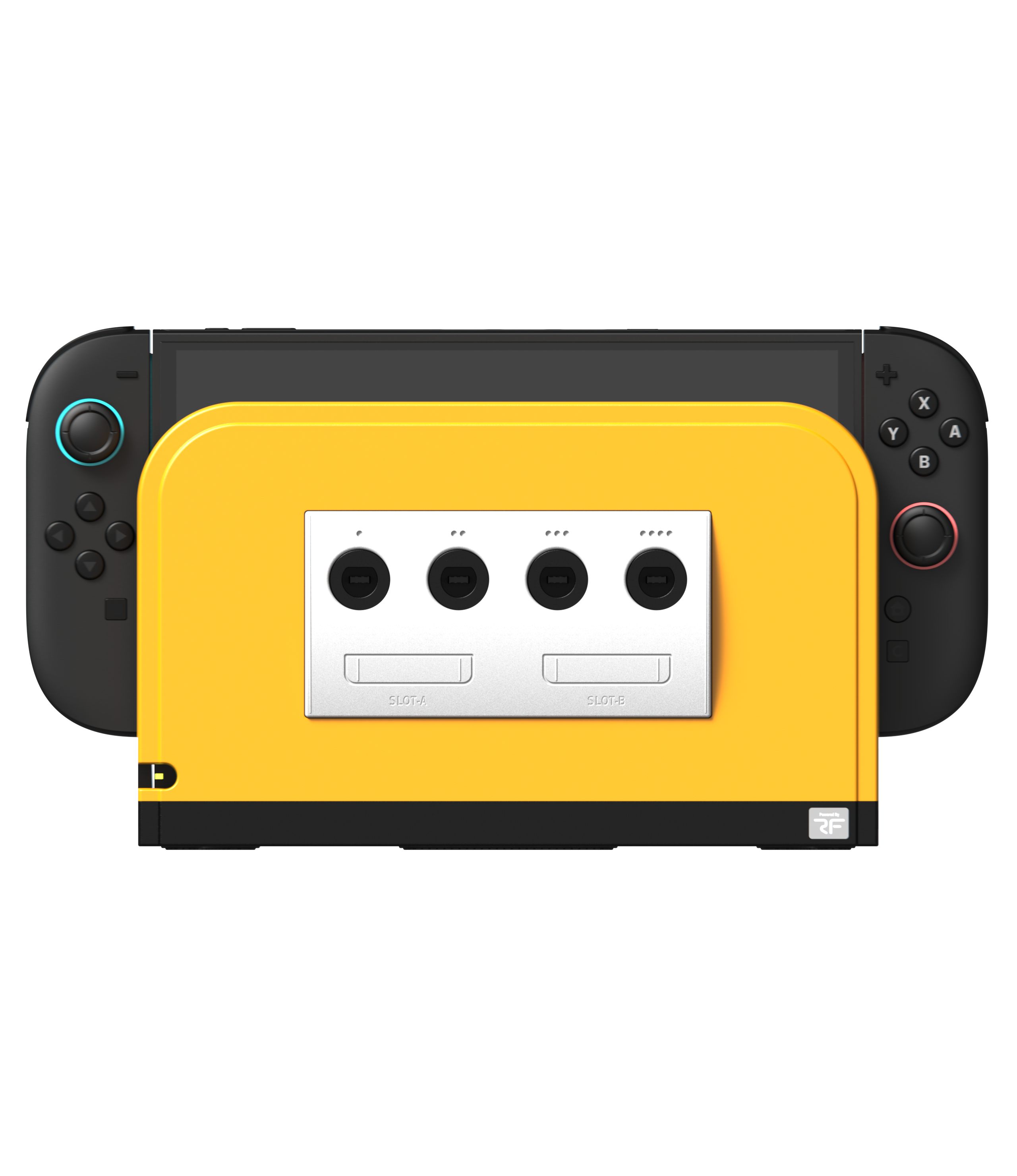 Battledock for Nintendo Switch 2 with magnetic faceplates | Retro Fighters