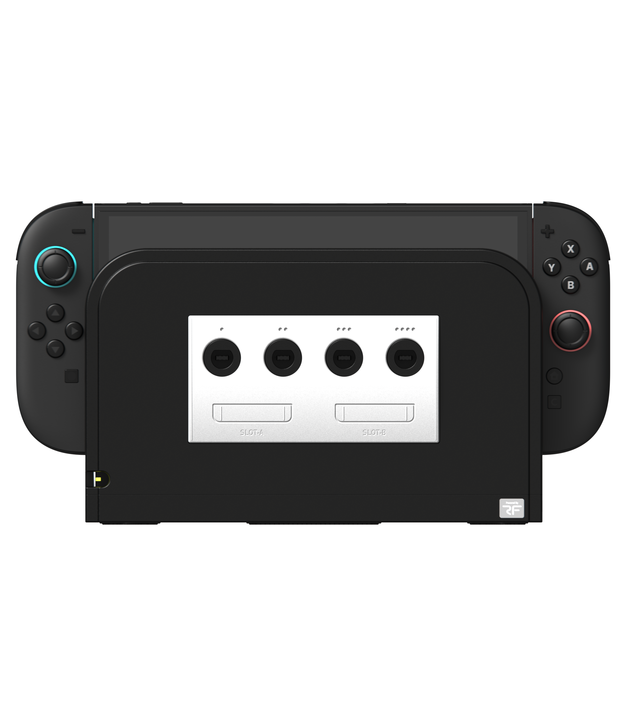 Battledock for Nintendo Switch 2 with magnetic faceplates | Retro Fighters