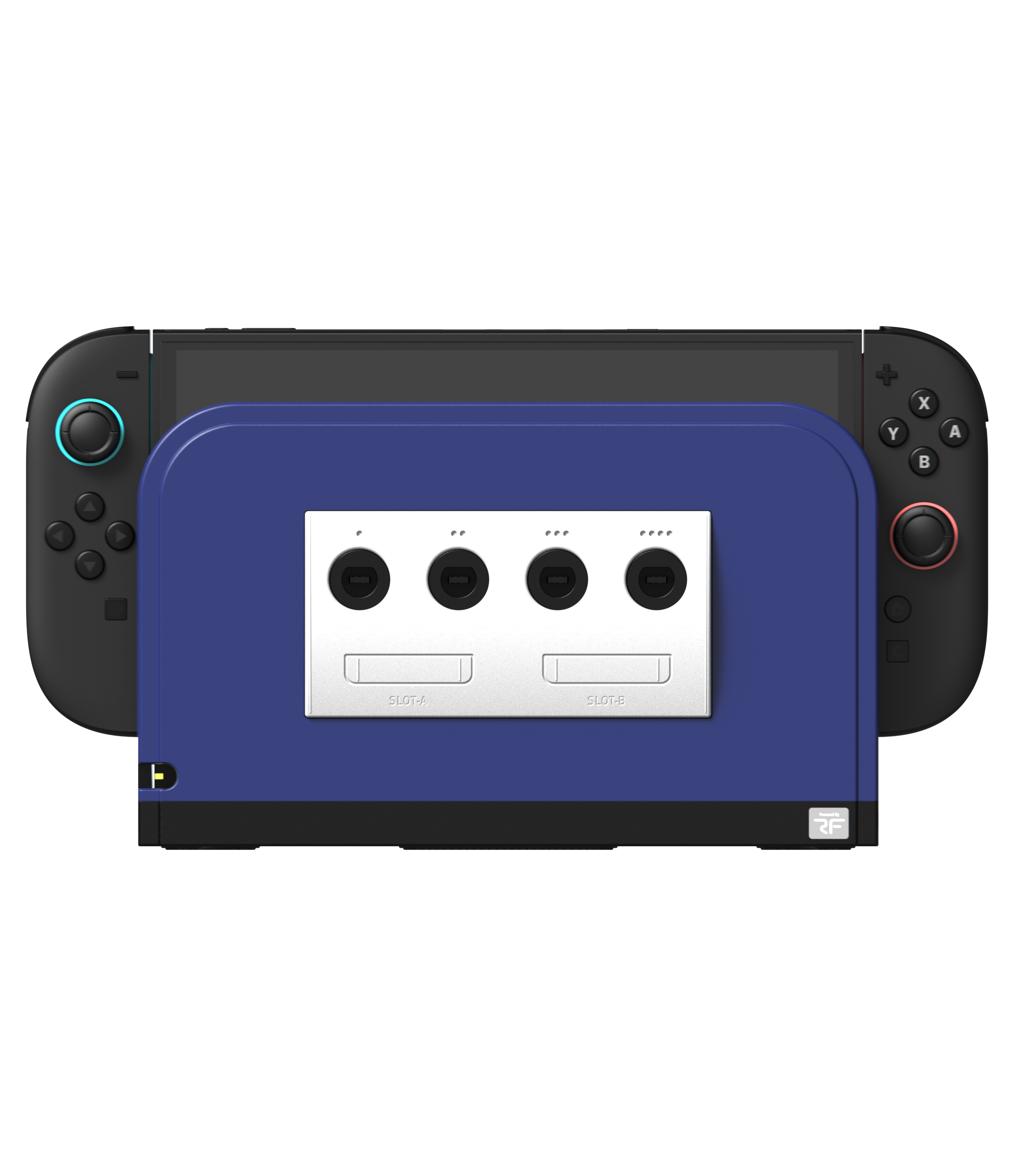 Battledock for Nintendo Switch 2 with magnetic faceplates | Retro Fighters