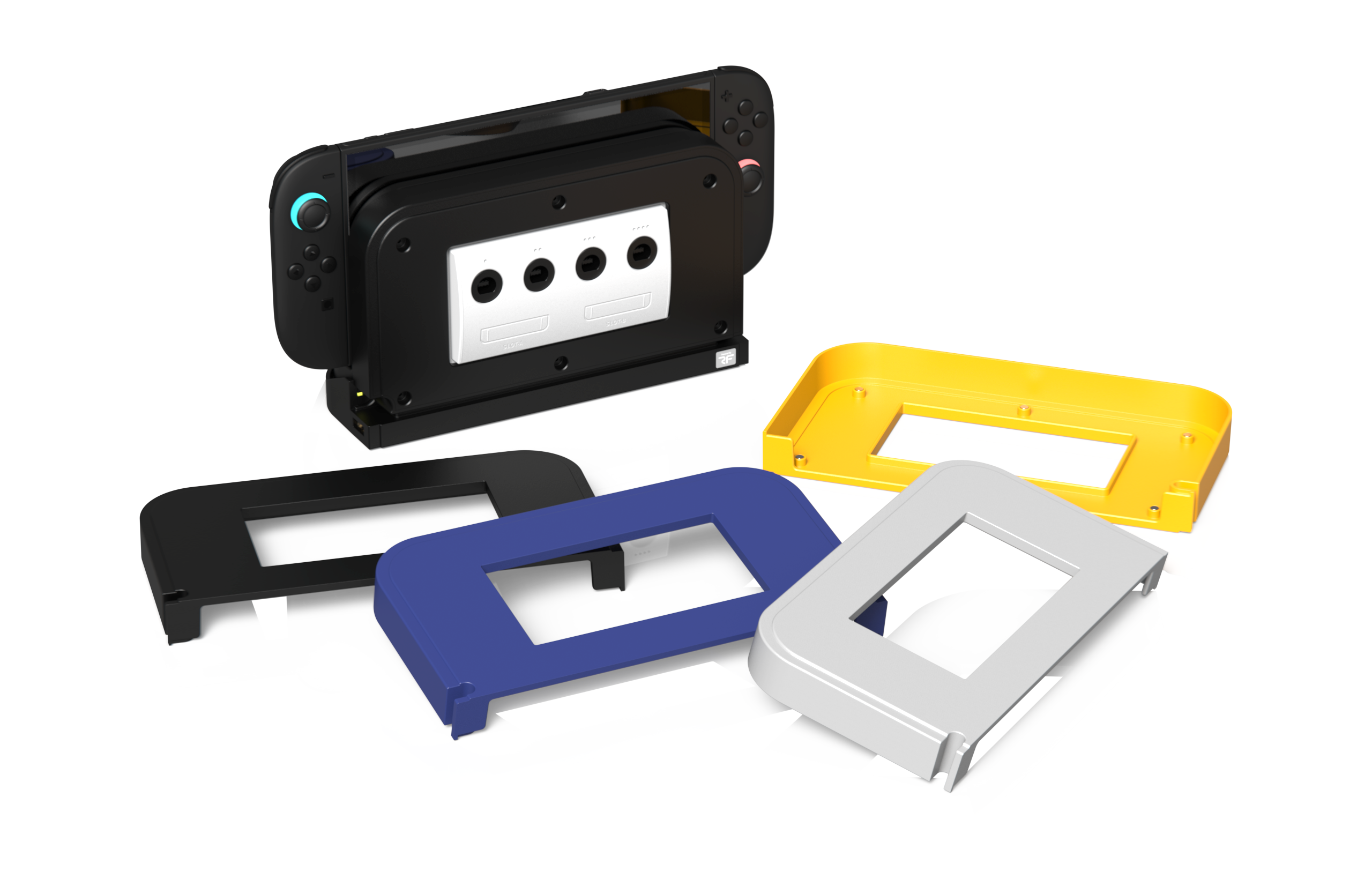 Battledock for Nintendo Switch 2 with magnetic faceplates | Retro Fighters