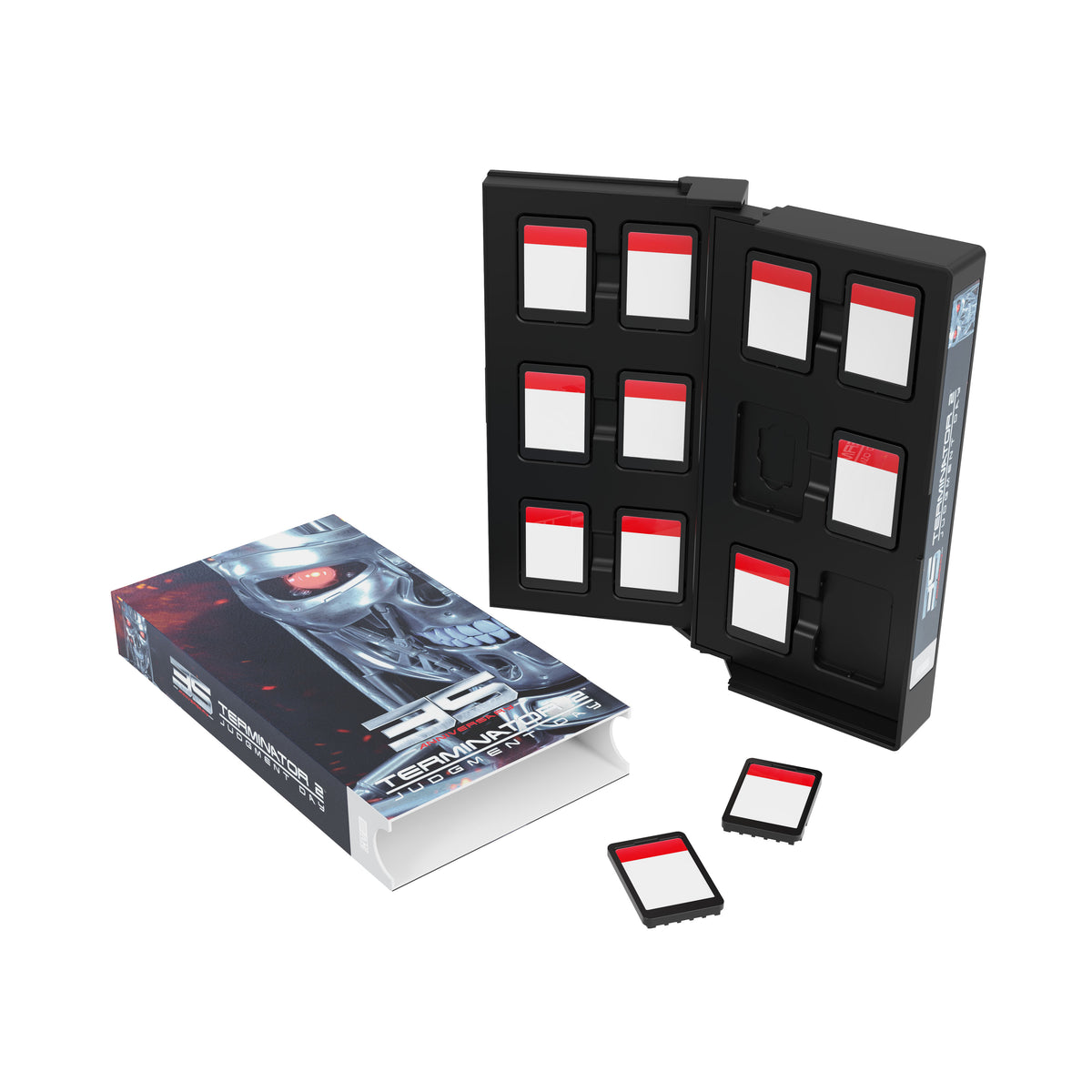 Terminator 2 VHS cassette style Cartridge Game Case for Nintendo Switch limited edition | Retro Fighters