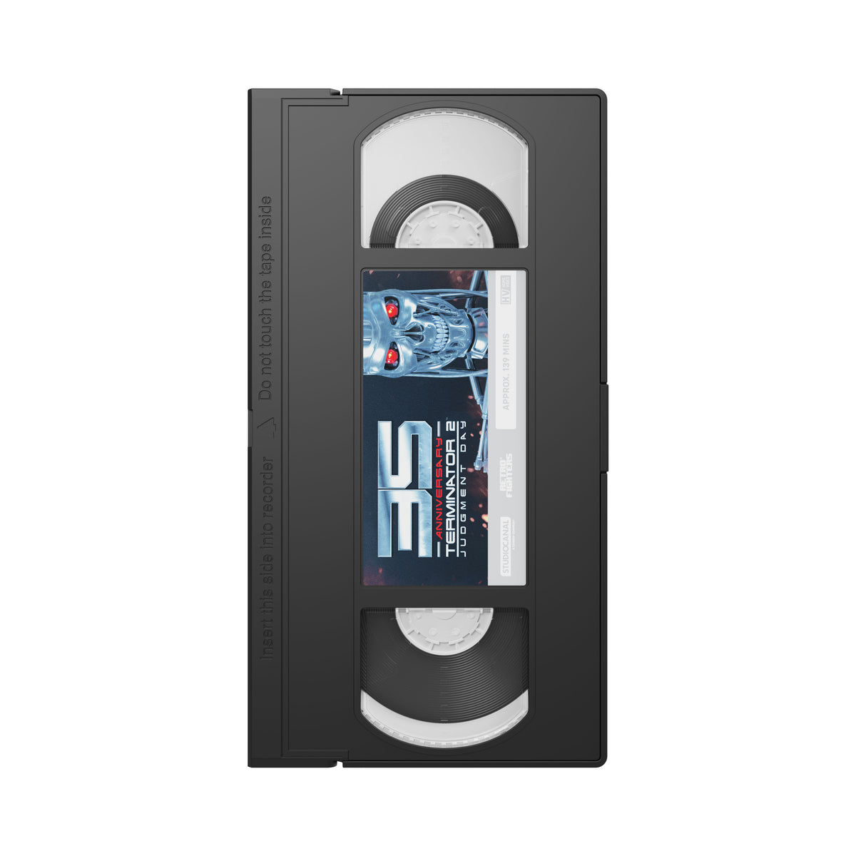 Terminator 2 VHS cassette style Cartridge Game Case for Nintendo Switch limited edition | Retro Fighters