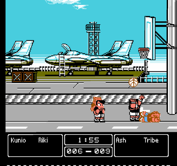 River City basket ball for Nintendo NES |  Retro-bit publishing