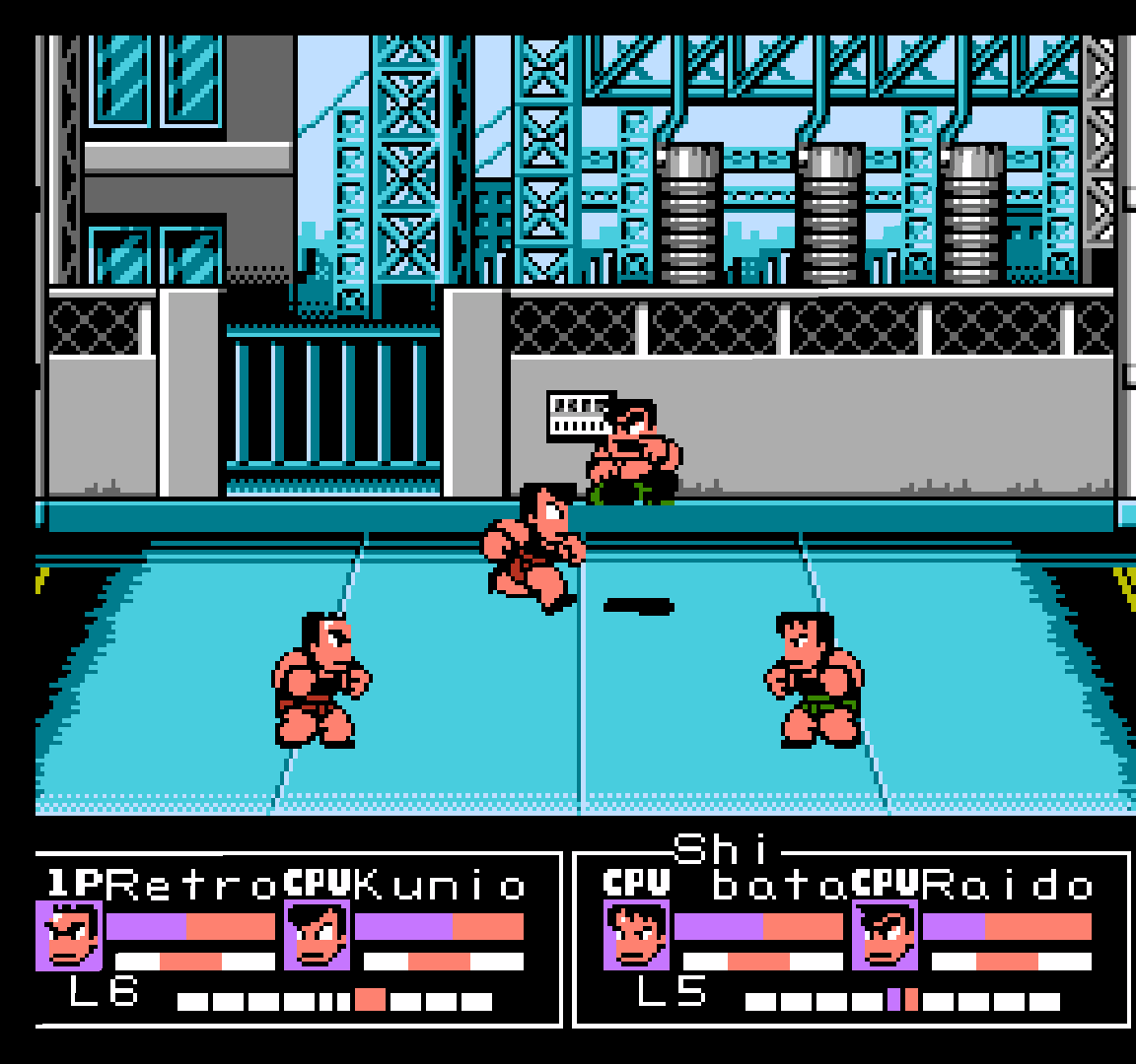 River City fighting legend for Nintendo NES | Retro - bit publishing - 13