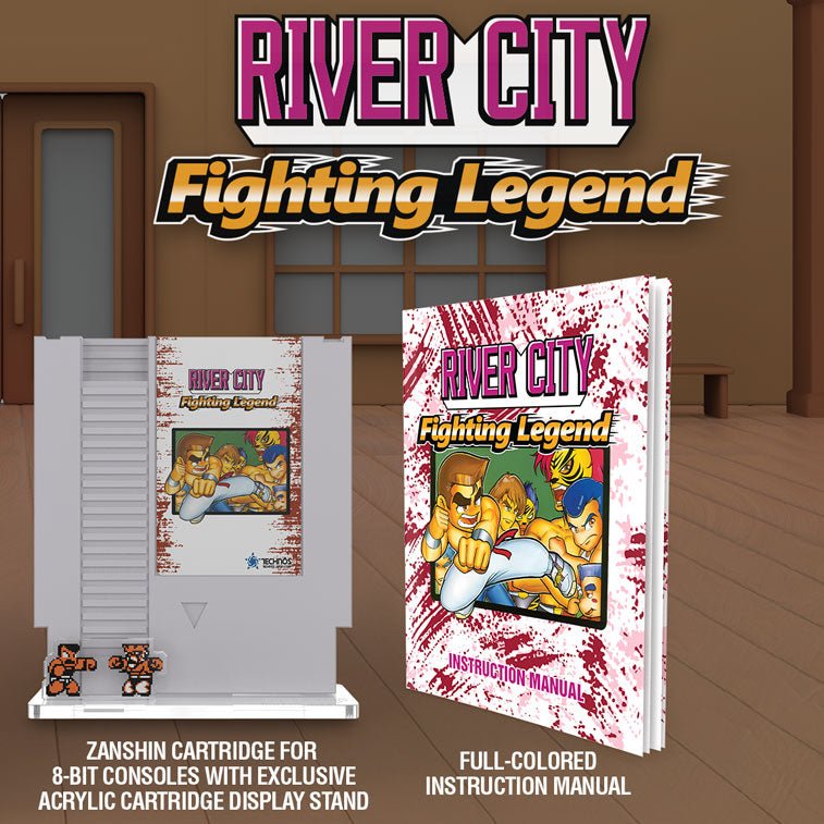 River City fighting legend for Nintendo NES | Retro - bit publishing - 1
