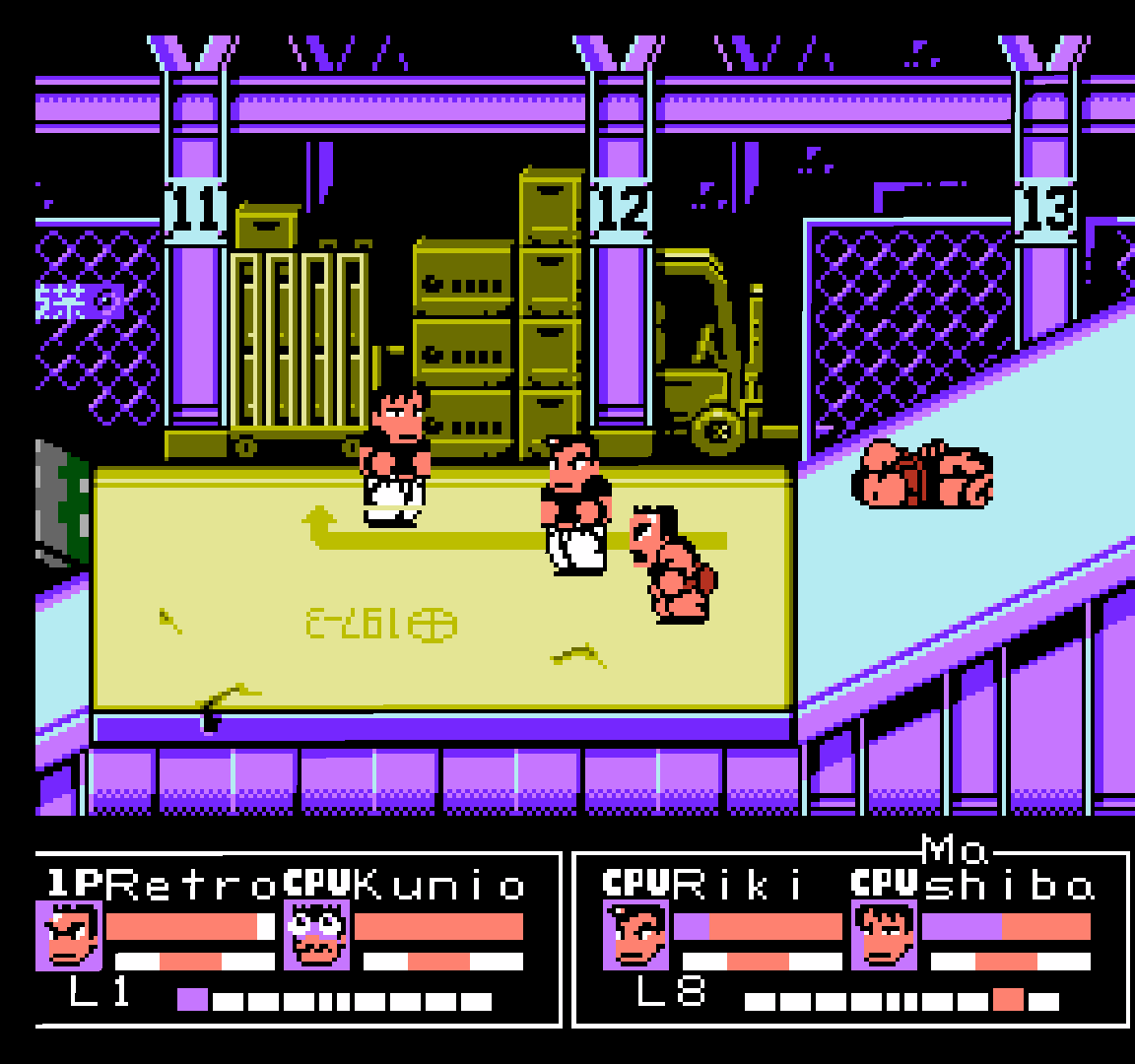 River City fighting legend for Nintendo NES | Retro - bit publishing - 14