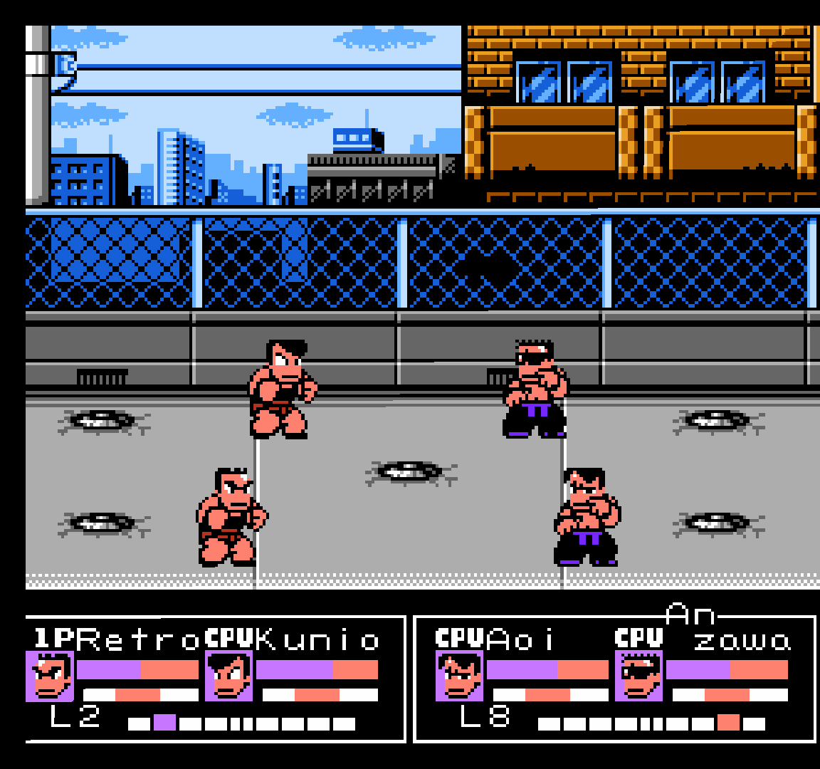 River City fighting legend for Nintendo NES | Retro - bit publishing - 15