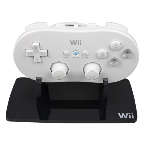 Display stand for Nintendo Wii Classic controller - Crystal Black | Rose Colored Gaming