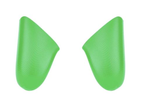 Handle grips for Nintendo Switch Pro controller Left & Right shell replacement - Green | ZedLabz