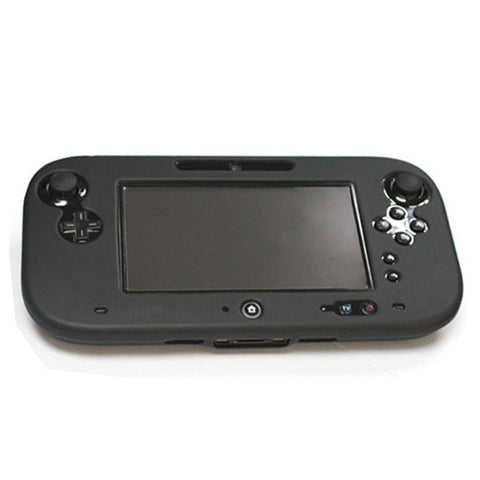 ZedLabz Protective Silicone cover for Wii U gamepad soft bumper cover - Black