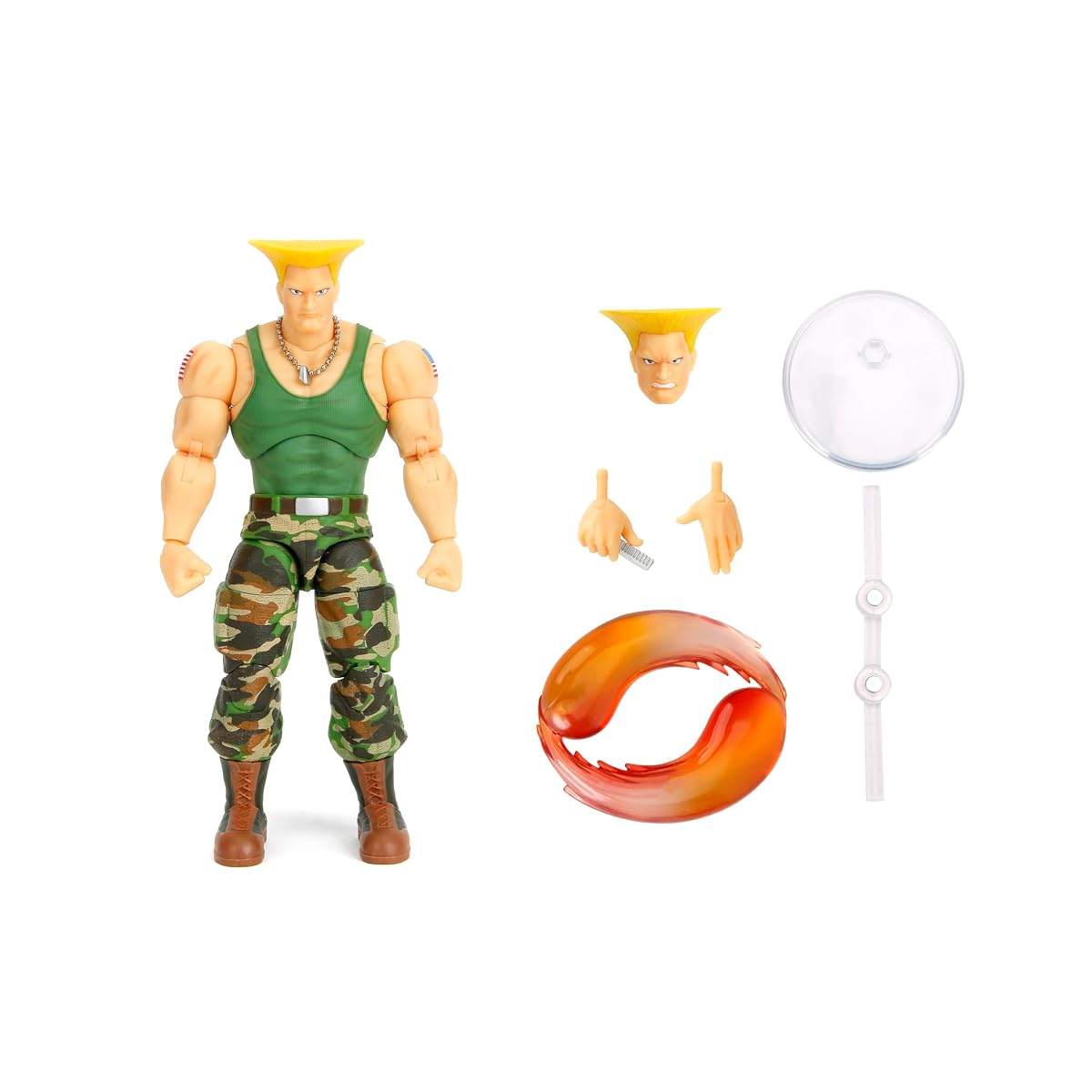 Ultra Street Fighter II: The Final Challengers 1:12 Scale Action Figure - Guile (Wave 3) | Jada Toys