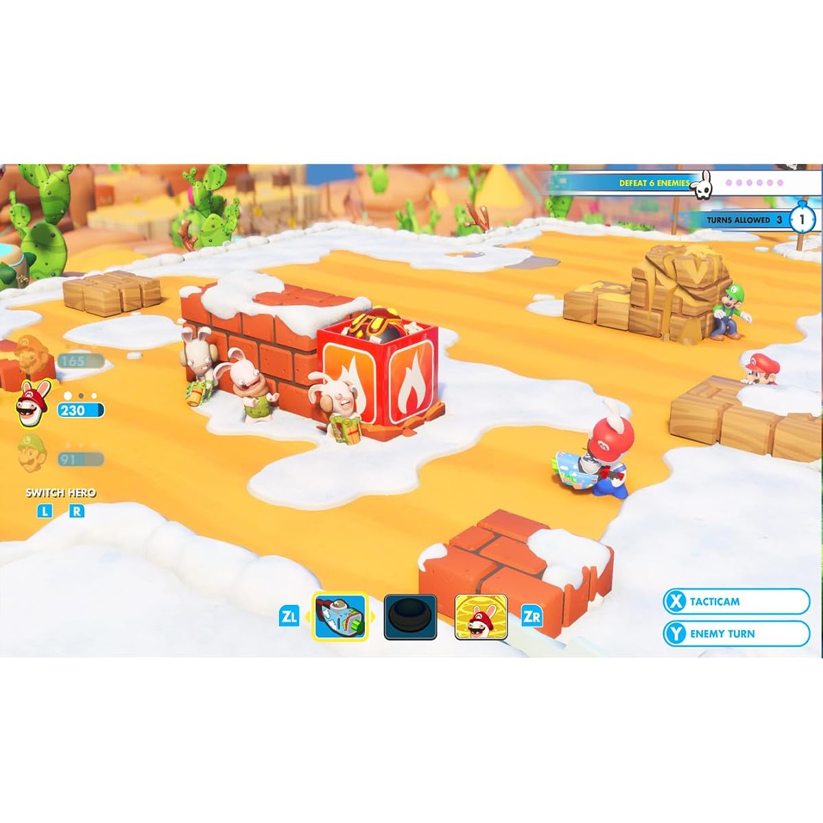 Mario + Rabbids Kingdom Battle (Code in a Box) for Nintendo Switch | Ubisoft