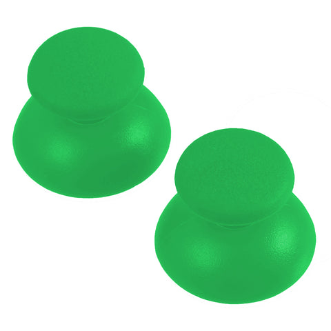 Thumbsticks for Sony PS3 controllers analog rubber convex replacement - 2 pack green | ZedLabz