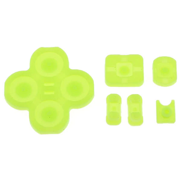 Conductive Silicone Button Membrane Set For Nintendo Switch Left Joy-Con - Green | ZedLabz