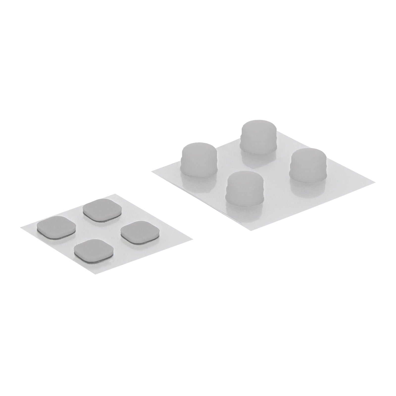 Rubber feet and screw cover set for Nintendo New 3DS XL (2015 model) console replacement | ZedLabz - 3