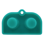 Conductive Silicone Button Contacts For Nintendo Game Boy Advance - Turquoise | ZedLabz