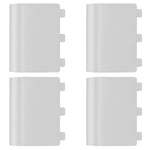 Replacement Battery Door For Microsoft Xbox One Controllers - 4 Pack White | ZedLabz
