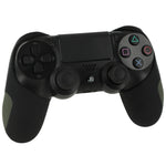 Silicone Grip Cover Skin For Sony PS4 Controllers - Black | ZedLabz