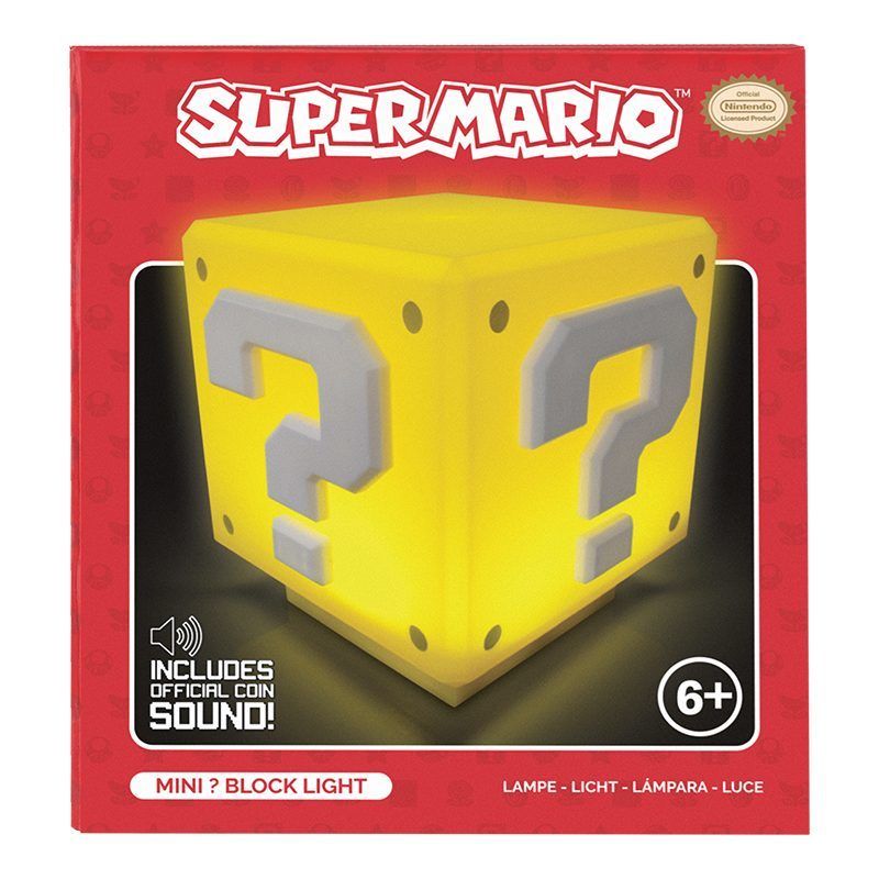 Super Mario Mini Question Block Light | Paladone