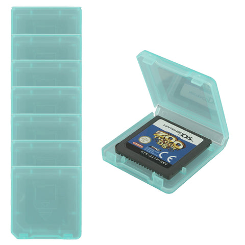 Game case for DSi DS Lite single cartridge holder – 8 pack Ice Blue | ZedLabz